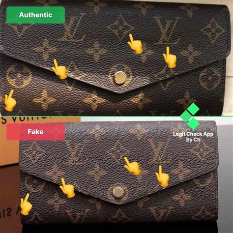 false louis vuitton wallet symbol.